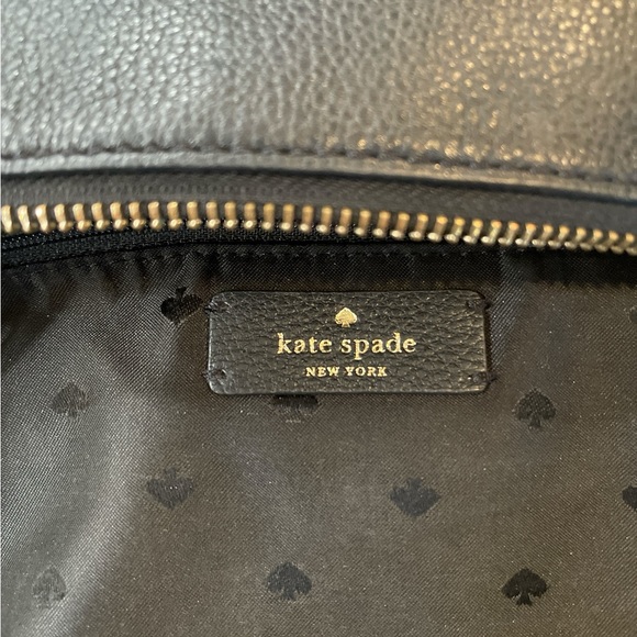 Kate Spade ♠️ Pebbled Leather Black Crossbody - Picture 6 of 8